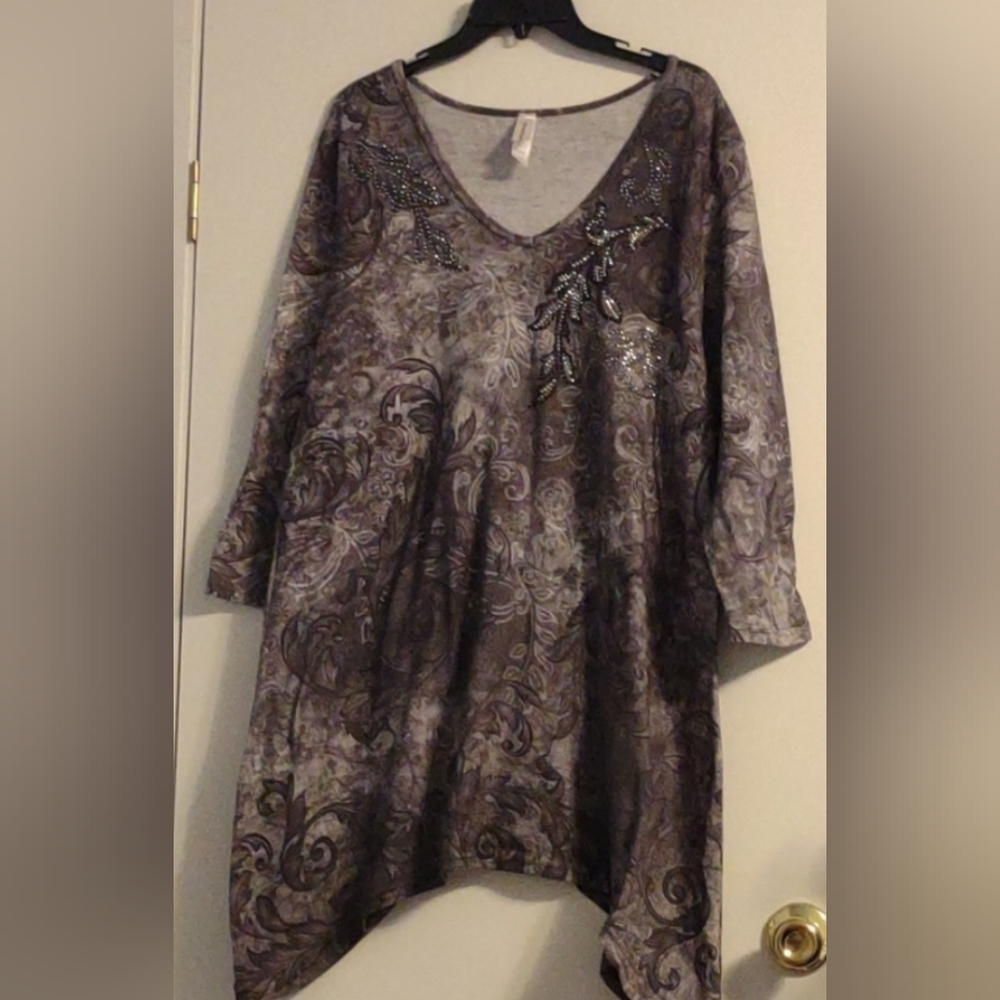 Decorated Originals multicolor blouse size XXXL